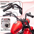 thumbnail image 6 of Acnico 24V Kids Electric Dirt Bike, 250W Motor, 12.5MPH, Disc Brake, LED Headlight, Bluetooth Music, Ride-On Motorcycle for Kids 8+, 176 lbs Max Load, 6 of 7