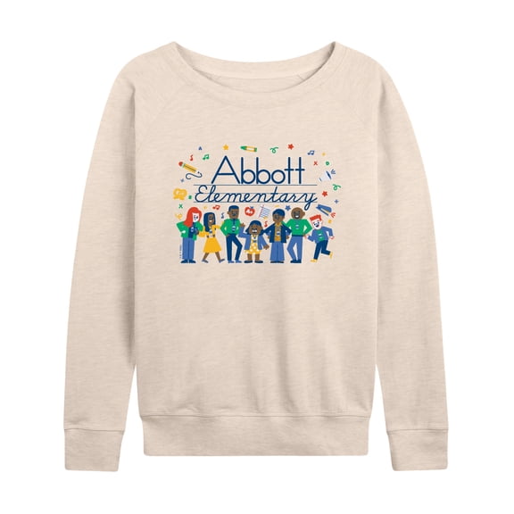 Abbott Elementary - Characters - Women's French Terry Long Sleeve Shirt