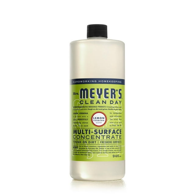 Mrs. Meyer’s Clean Day Multi-Surface Cleaner Concentrate, Lemon Verbena Scent, 946ml