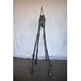 thumbnail image 4 of Nifao Modern Art Green Patina Tall Elephant Bronze Statue – Garden Outdoor Decor Sculpture, 26"L x 27"W x 67"H, 4 of 11