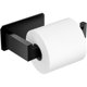 thumbnail image 1 of Porta Rollos Papel de Baño, Juego de Accesorios de Baño Autoadhesivos de Acero Inoxidable, Fácil Instalación, No Requiere Taladrar, Negro, 1 of 4