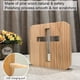 thumbnail image 2 of Lámpara de noche 3D LED USB de madera tallada para niños, lámpara de mesa decorativa de 2,5 W, con forma de cruz., 2 of 5