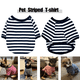thumbnail image 5 of Camisas para perros Ropa para mascotas Ropa de algodón a rayas, paquete de 2 chalecos para cachorros Conjunto de camiseta para ropa para perros y gatos Vhermosa CPB-DE-LYY2194-1, 5 of 5