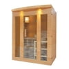 ALEKO STHE5CREE Canadian Hemlock 5 Person Indoor Wet Dry Sauna with 4.5 kW ETL Heater