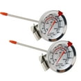 thumbnail image 1 of Candy Thermometer Deep Frying Thermometer with Clip (2 Pack and 8 Inch Probe - Best Oil Thermometer deep Fry for Cooking Tall pots,Candle,Candy Making,Deep Frying, 1 of 4