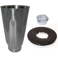 thumbnail image 2 of Stainless Steel Blender Jar and Lid, Compatible with Oster and Osterizer, 2 of 7