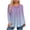 Navy, variant on Navy Blue Gradient Ombre Long Sleeve Top Plus Size Womens Blouse L to 4X Flowy Casual Soft Tunic,Size L