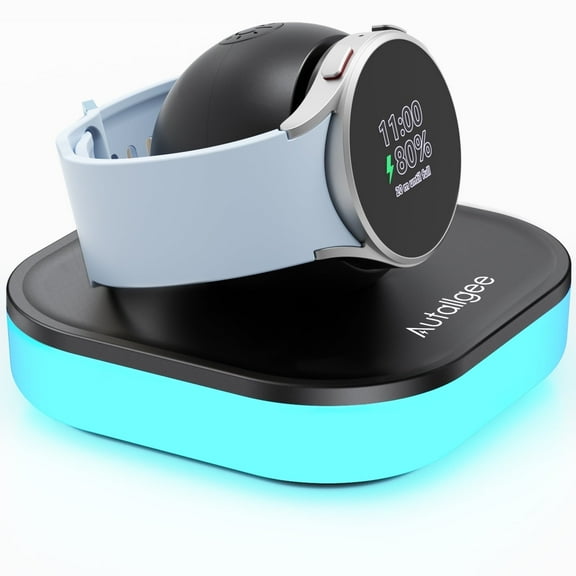 Wireless watch Charger Charging Stand Perfect Gift, for Samsung Galaxy  Watch 8/8 Classic/Ultra (2025)/Ultra/7/6/6 Classic/5/5 Pro/4/4 Classic/3/Active/FE  Combined with desktop ambient light