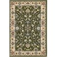 thumbnail image 1 of Unique Loom Kashan Traditional Floral Area Rug, 4 x 6 Feet, Olive/Ivory, 1 of 2
