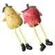 thumbnail image 3 of 2 piezas de adorno lateral de mesa, figura de fruta de dibujos animados, decoración artesanal de resina, linda decoración de gabinete de frutas, 3 of 5
