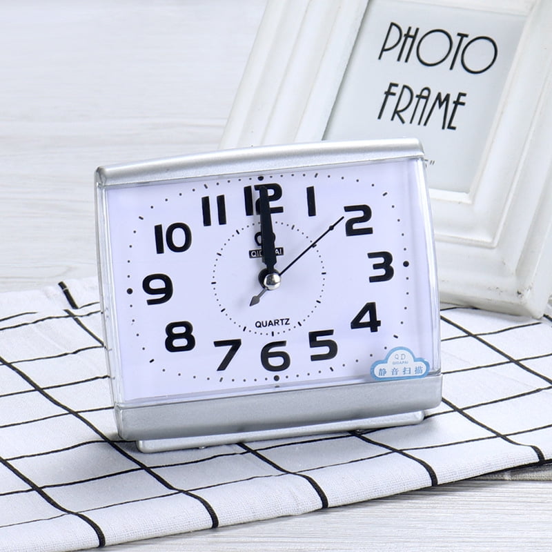 Acctim Mini LCD Flip Travel Alarm Temp Clock High Quality Use Office Gift 