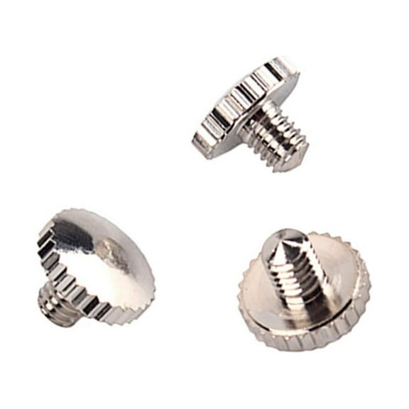 WHAMVOX 3 Pcs Trumpet Repair Tool Finger Sliding Ring Screw 1X0.8cm Silver