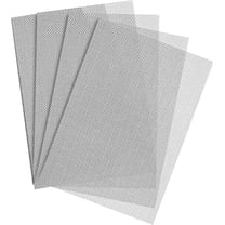 RUseeN 4 PACK Wire Mesh Sheets Stainless Steel Woven Meshes Screen Filter Panels Vent Metal Rodent Mesh Gauze Net for Mice Rodent Proof Rat Insect for Garden Home 21x30 CM