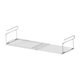 thumbnail image 4 of Cesta de almacenamiento debajo del estante para cocina con estante colgante para estantería Blanco, 4 of 9