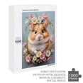 thumbnail image 6 of Hamster With Flower Oil Painting 1000-Piece Jigsaw Puzzle - Enjoyable for Adults and Hamster Lovers,Wooden, 6 of 8