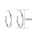 thumbnail image 7 of Jiaroswwei 2Pairs Women Fashion Matte Circle Hoop Leverback Earrings Party Jewelry Gift, 7 of 7