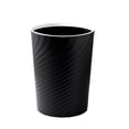 thumbnail image 1 of Monstrate Cubo de basura de plástico sin tapa Papelera Contenedor de basura Cesta Dormitorio de gran capacidad Baños Oficinas Dormitorio Suministros de limpieza para el hogar Negro 10L, 1 of 6