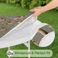thumbnail image 5 of German Shepherd Dog and Footprint Round Fitted Tablecloth with Elastic Edge,Dining Table Cover Waterproof,Outdoor Round Tablecloth for Camping,Dining,Indoor and Outdoor, 5 of 7