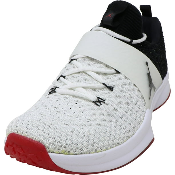 spur acceptable Sculpture Nike Men's Jordan Trainer 2 Flyknit White / Black - Gym Red Ankle-High  Fabric Training Shoes 10.5M - Walmart.com