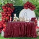 thumbnail image 3 of Mantel B-COOL rectangular con lentejuelas 229 x 396 cm, color burdeos, 3 of 7