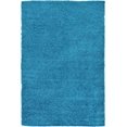 thumbnail image 2 of Unique Loom Solo Solid Shag Collection Area Modern Plush Rug Lush & Soft, 7 ft 0 x 10 ft 0, Turquoise, 2 of 2