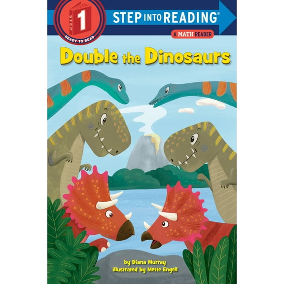 Pre-Owned Double the Dinosaurs: A Math Reader (Paperback) 0525648704 9780525648703