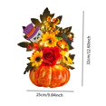 thumbnail image 6 of Mornei Halloween Pumpkin Halloween Decor Decorative Photo Props Fake Pumpkins Model for B, 6 of 6