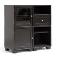 thumbnail image 3 of Wholesale Interiors RT244-OCC Alaska Dark Brown Modular Storage Cabinet, 3 of 3