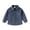 Blue, variant on Toddler Boys Girls Corduroy Button Down Shacket with Collared Neck and Chest Pockets Casual Outerwear Top 3-4 Years Jacket for Little Kids