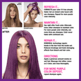 thumbnail image 6 of No Fade Fresh Color Depositing Shampoo with BondHeal Bond Rebuilder, Plant-Based, Vegan, Cruelty-Free 6.4 oz - Purple Bordeaux Hair Color, 6 of 14