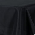 thumbnail image 2 of BalsaCircle 54" x 54" Square Polyester Tablecloth - Black, 2 of 7