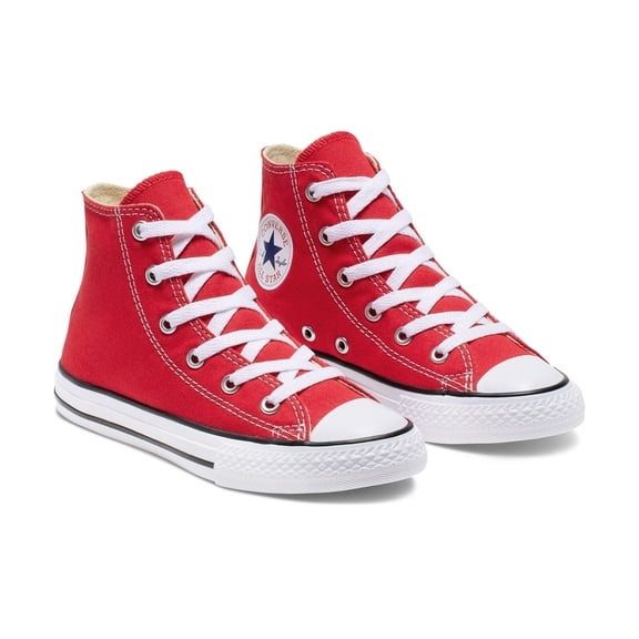 Converse Unisex Child Tod/Yth Chuck Taylor All Star Hi Top - Red - 11 TOD