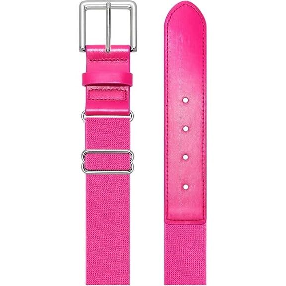 Eryueer Baseball Belt Softball Belt Adjustable, Elastic Baseball Uniform Belt Youth and Adult Sizes