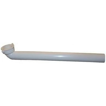 PVC Pipe Fitting, Waste Arm Drain Pipe, Tubular Slip Joint, White, 1.5-In. OD x 7-In.