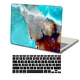 thumbnail image 5 of KSK KAISHEK Protective Case Hard Cover Compatible 2022.0 Release MacBook Air 13.6 inchs with Retina Display Touch ID Type C Model: A2681 Marble A 325 + Black Keyboard Cover, 5 of 5
