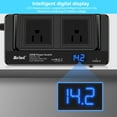 thumbnail image 4 of Danhjin Power Inverter 200W Plug-In Inverter Usa Socket Direct Current Car Mounted Inverter Qc3.0 Fast Charging Power Converter, 4 of 6