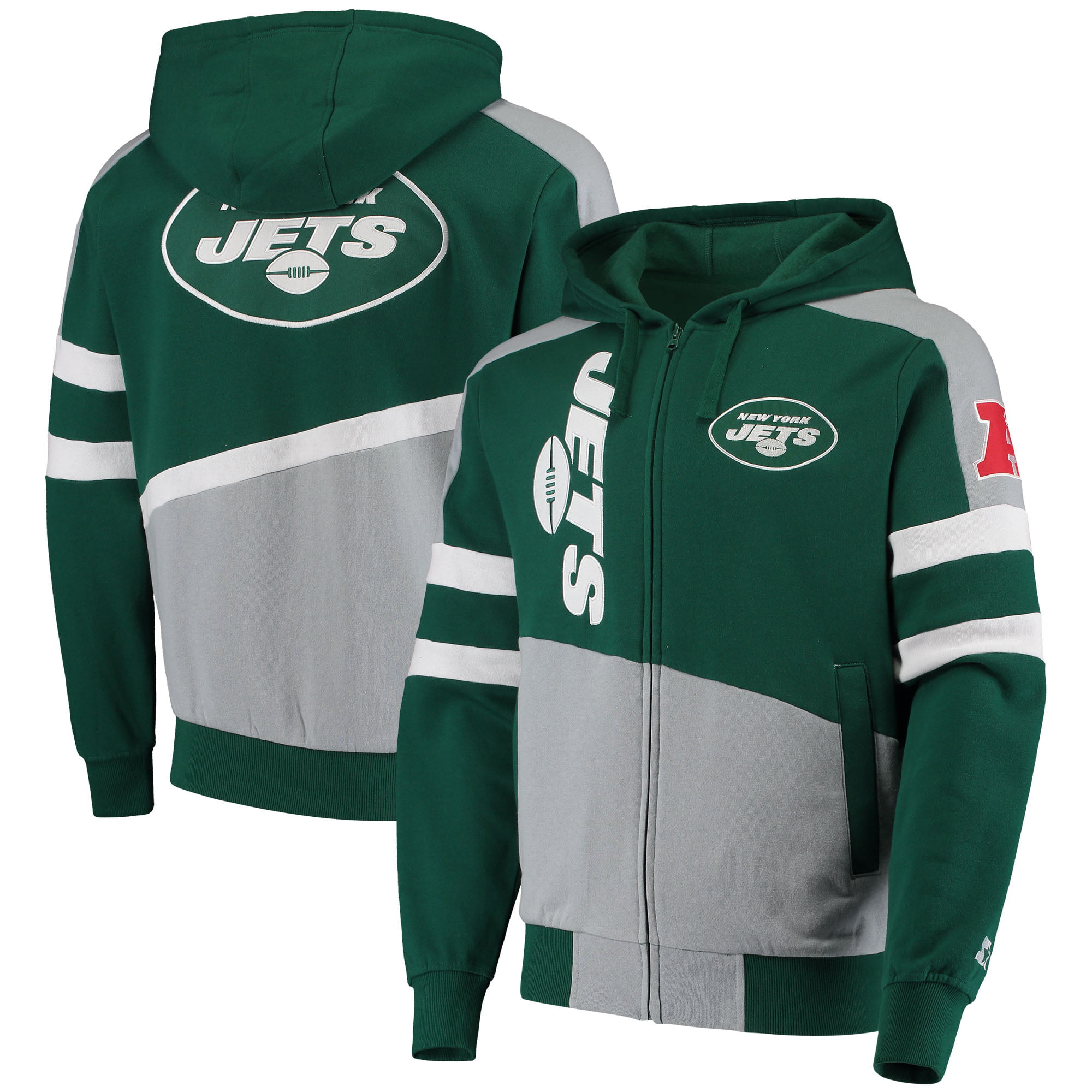 New York Jets Many Logo 3d Hoodie Sweatshirt