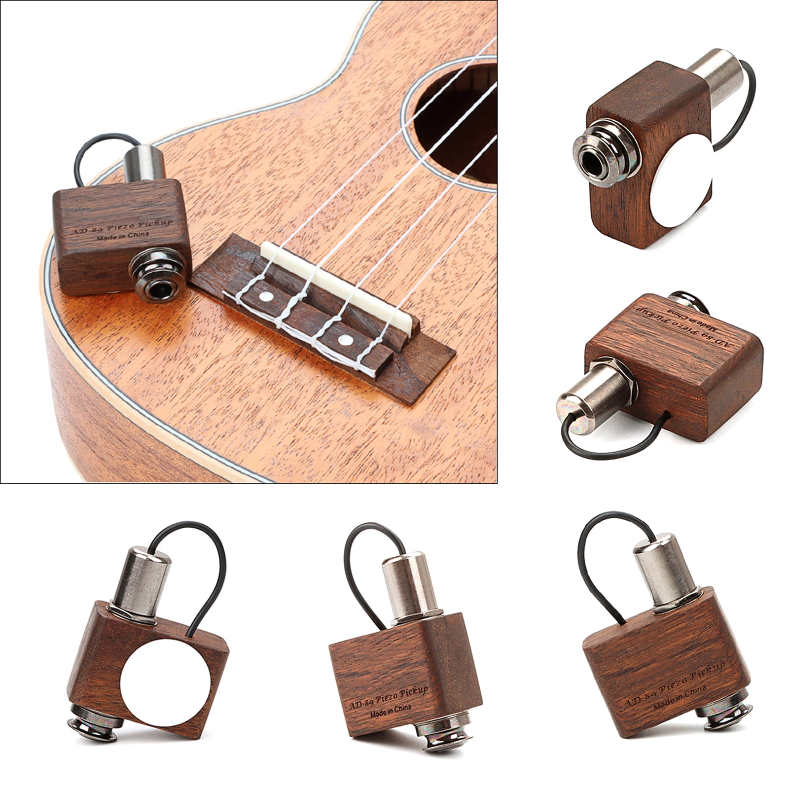Soundhole Pickup for Acoustic Instruments Clear and Crisp Tone Easy Installation Guitar Soundhole Pickup