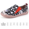 thumbnail image 2 of Arte femenino pinturas mocasines zapatos de viaje informales anti -deslizamiento en pisos transpirables mocasines para caminar a pie para viajar al aire libre, 2 of 9
