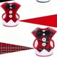 thumbnail image 4 of Conjunto de correa y arnés para cachorros Methold Collar a prueba de Escape pajarita traje transpirable malla Rojo/L, 4 of 6
