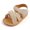 B-Beige, variant on Baby Girls Anti-Slip PU Leather Flat Sandals Kids Shoes Slippers 0-18 Months