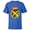 Royal, variant on Marvel X-Men ’97 Animated Series X Logo with Team - Short Sleeve T-Shirt for Kids - Customized-White