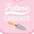 thumbnail image 4 of Inktastic Future Gardener Childs Gardening Boys or Girls Baby Bib, 4 of 4