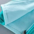 thumbnail image 6 of SuTry Kids Zipper Fleece Vest Solod Color Windproof Outerwear Fall Winter Plush Thermal Comfortable Casual Outdoor Thermal Vest for Boys Girls 2-12 Years(Blue,8-9 Years), 6 of 6