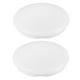 thumbnail image 2 of 2 cubiertas para luces empotradas, pantallas de lámpara de techo, filtro difusor de plástico blanco, repuesto para pantalla de lámpara de techo, para casa y oficina., 2 of 5