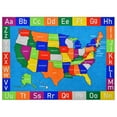 thumbnail image 2 of HR Premium Non-Slip USA Alphabet Area Rug for Kids - Educational ABC Design, High-Traction Safety, and Durable Materials, 2 of 8