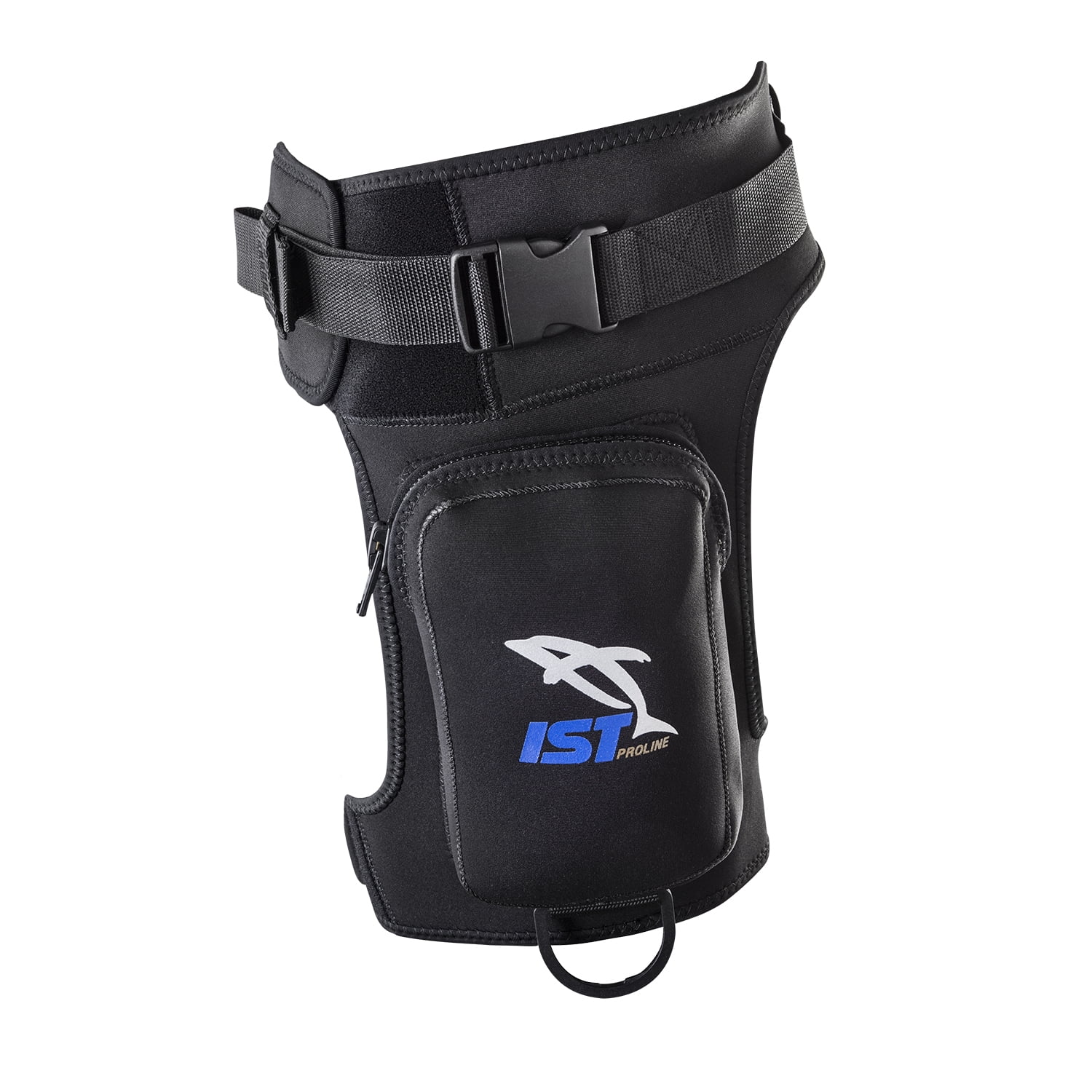 IST DH2 Diver Pocket Thigh Holster with Leg and Belt Straps (Large/X-Large)