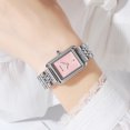 thumbnail image 4 of SKMEI Watches for Women Small Stainless Steel Waterproof Ladies Watch Casual Fashion Simple Square Female Quartz Wristwatch, 4 of 4