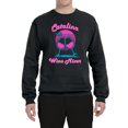 thumbnail image 2 of Catalina Wine Mixer Island Prestige Movie| Mens Pop Culture Crewneck Graphic Sweatshirt, Black, Small, 2 of 4
