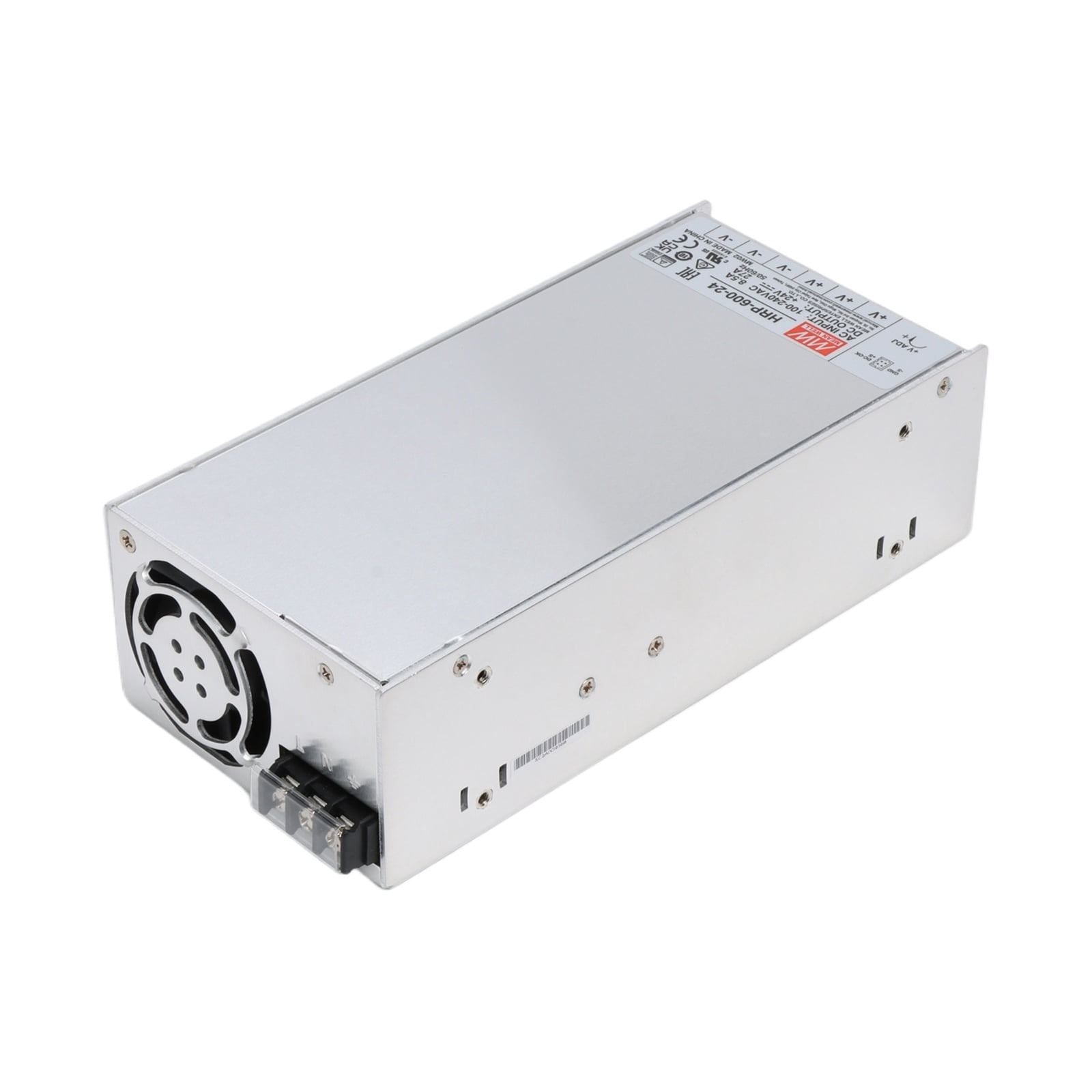 Feedannce 600W 24V 14.6A Industrial Switching Power Supply, DIN Rail Mount, MEAN WELL HRP-600-24